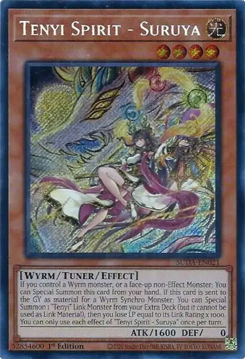 Tenyi Spirit - Suruya [Suda-En021] Secret Rare 1