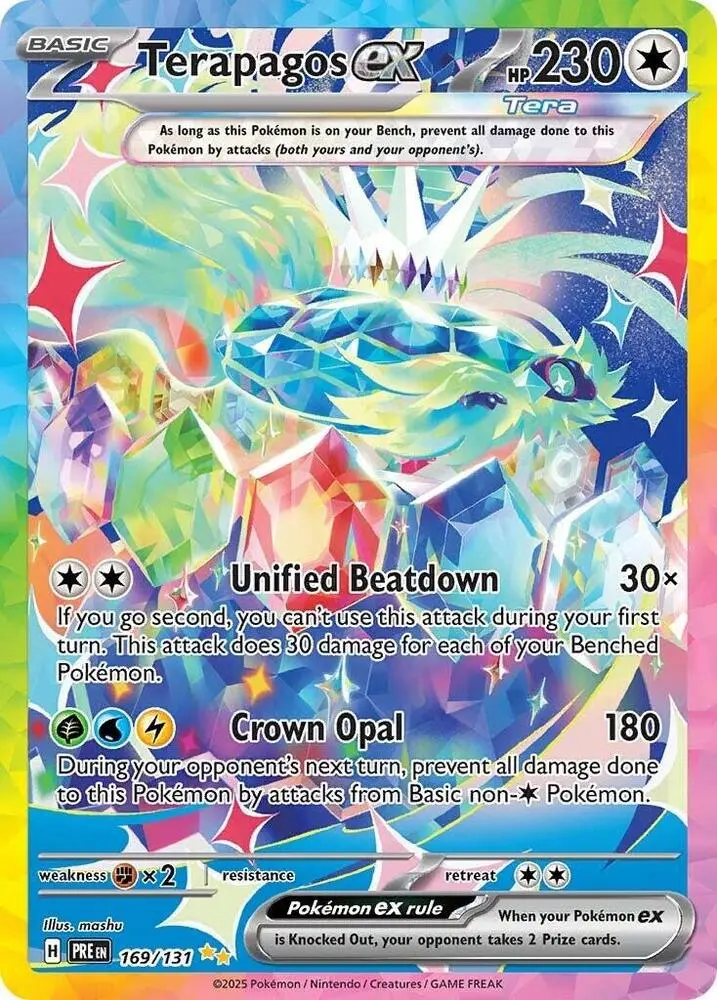Terapagos Ex (169/131) [Scarlet & Violet: Prismatic Evolutions] 1