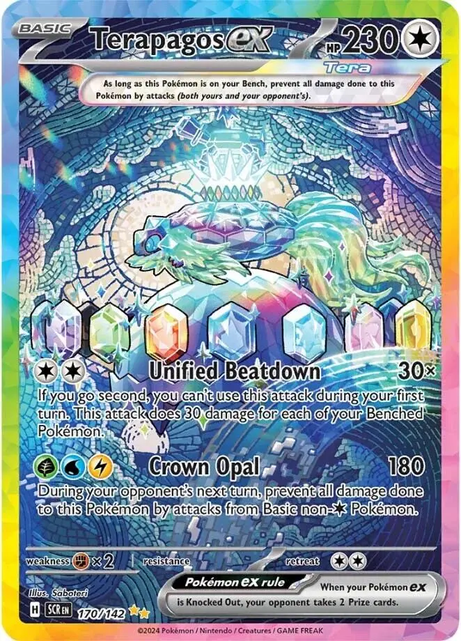 Terapagos Ex (170/142) [Scarlet & Violet: Stellar Crown] 1