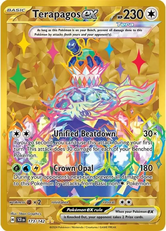 Terapagos Ex (173/142) [Scarlet & Violet: Stellar Crown] 1
