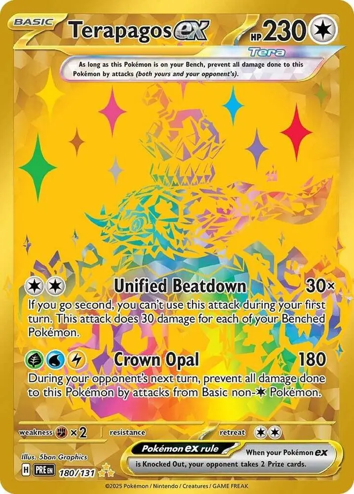 Terapagos Ex (180/131) [Scarlet & Violet: Prismatic Evolutions] 1