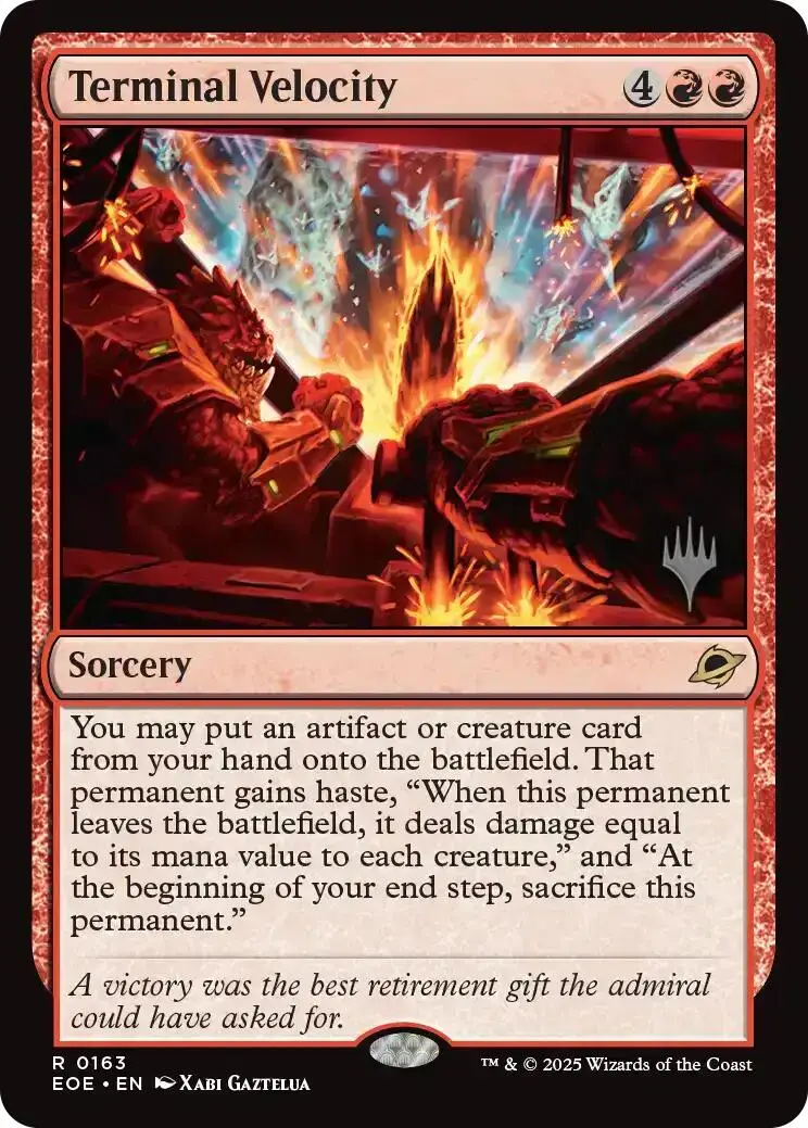 Terminal Velocity (Promo Pack) [Edge Of Eternities Promo Pack] 1