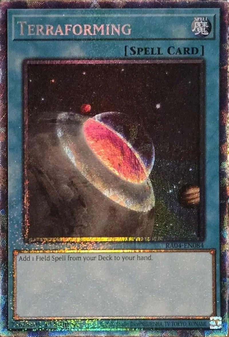 Terraforming [Ra04-En084] Prismatic Collector's Rare 1