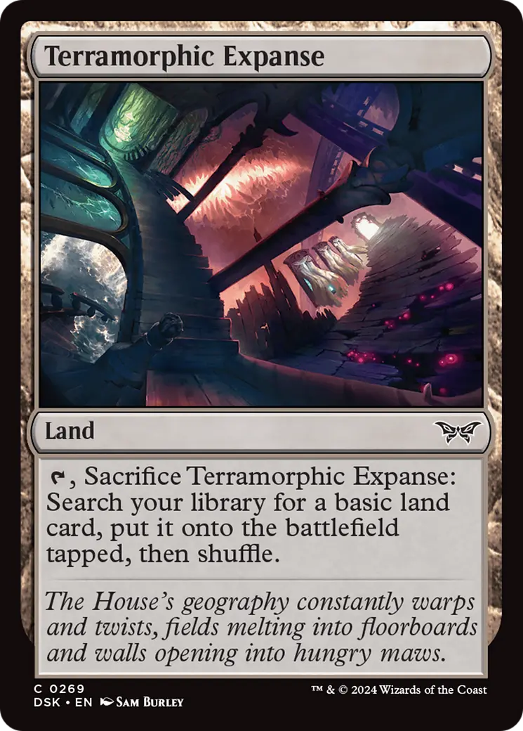 Terramorphic Expanse [Duskmourn: House Of Horror] 1