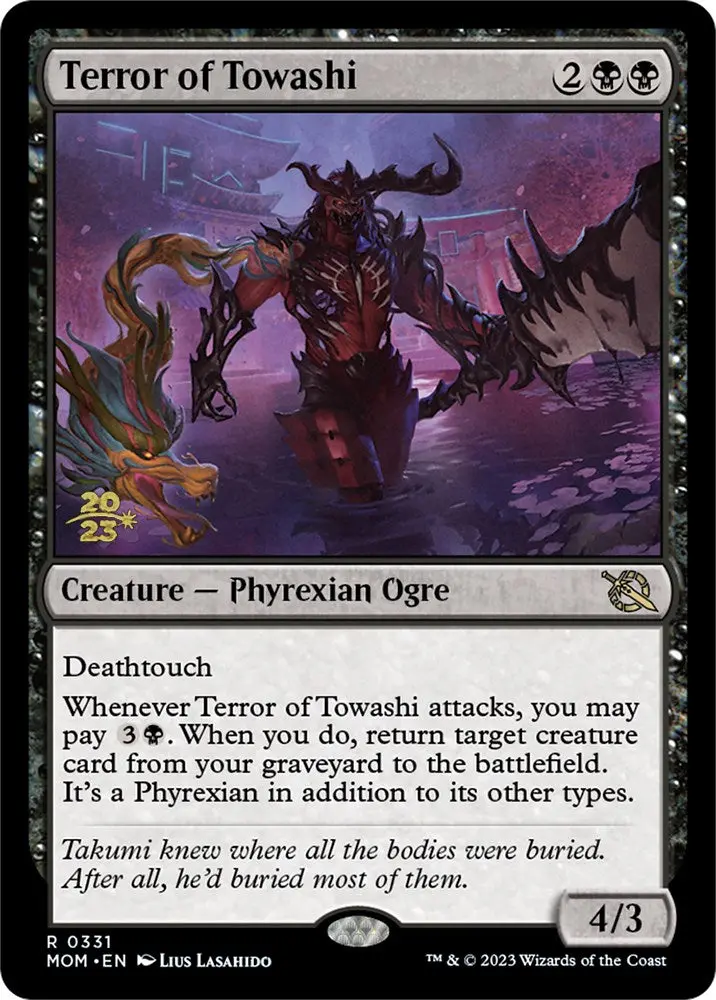 Terror Of Towashi [March Of The Machine Prerelease Promos] 1