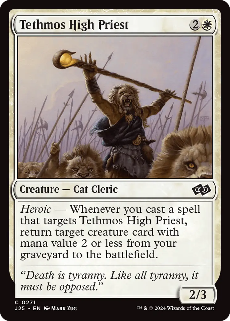 Tethmos High Priest [Foundations Jumpstart] 1
