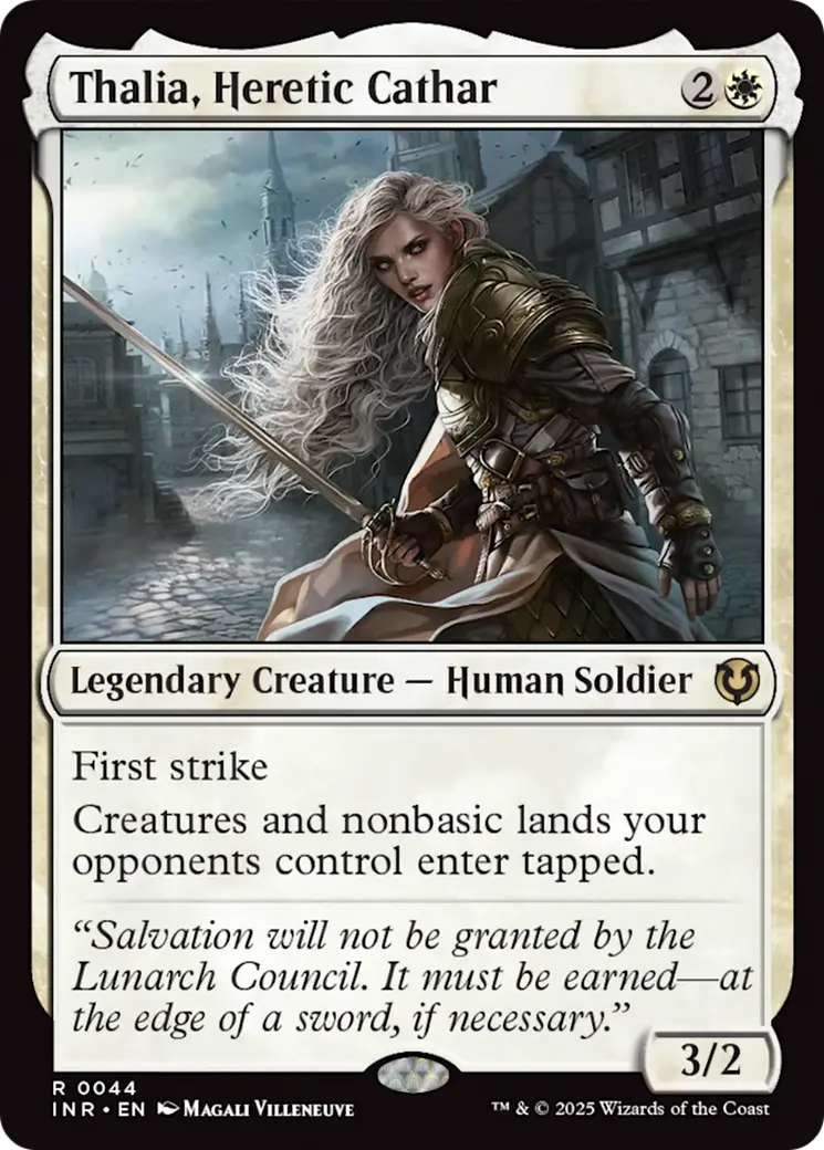 Thalia, Heretic Cathar [Innistrad Remastered] 1