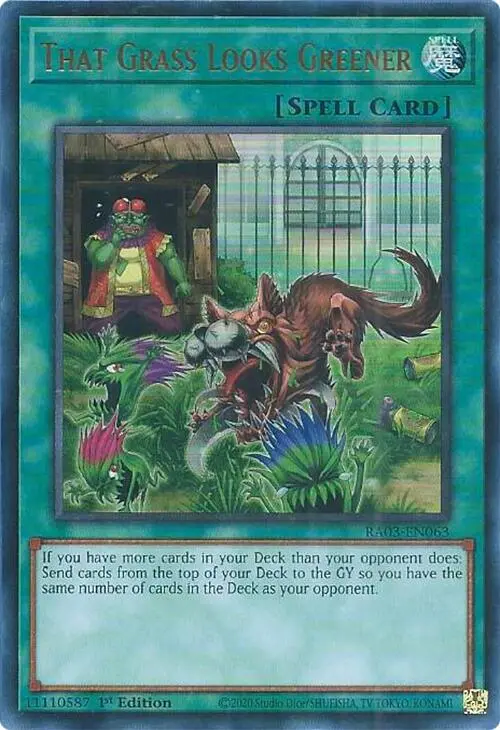 That Grass Looks Greener (Ur) [Ra03-En063] Ultra Rare 1