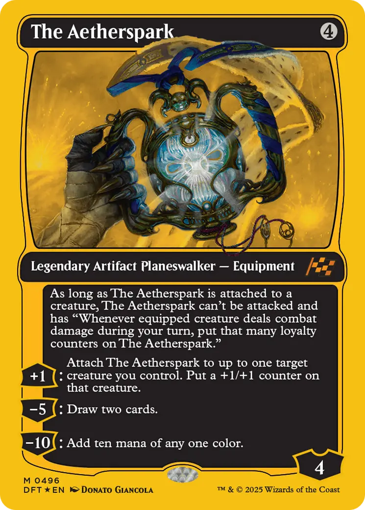 The Aetherspark (First-Place Foil) [Aetherdrift] 1