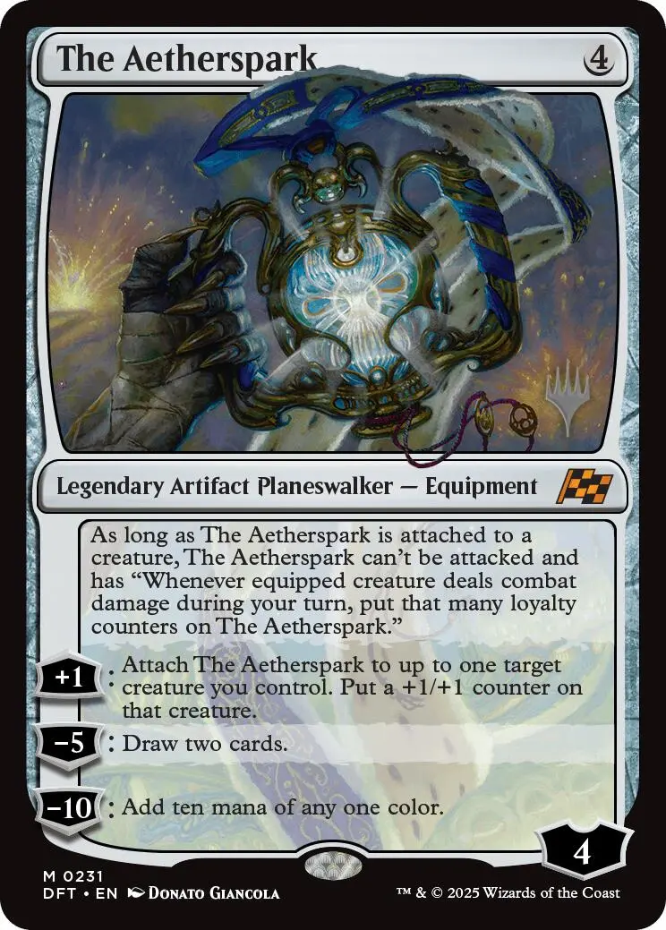 The Aetherspark (Promo Pack) [Aetherdrift Promos] 1