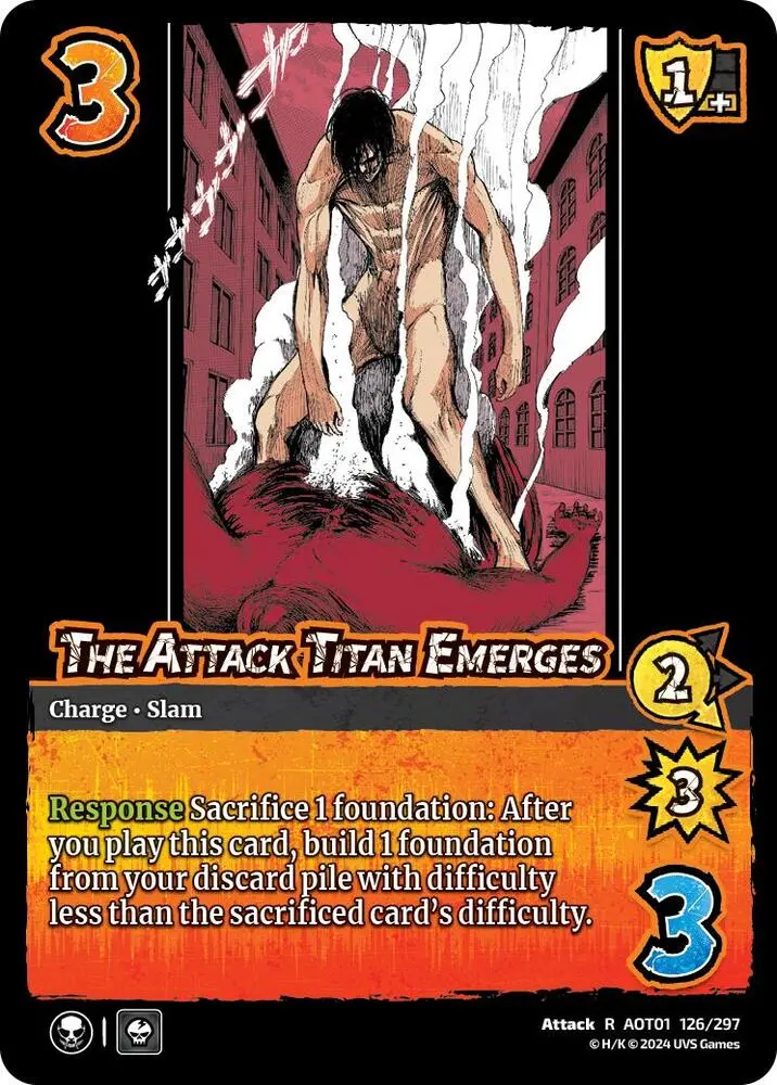 The Attack Titan Emerges - Foil 1