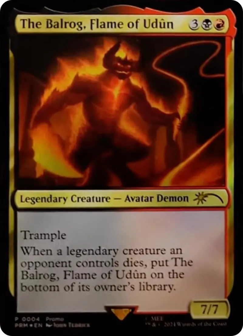 The Balrog, Flame Of Udun [Resale Promos] 1