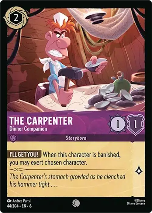 The Carpenter - Dinner Companion (44/204) [Azurite Sea] 1