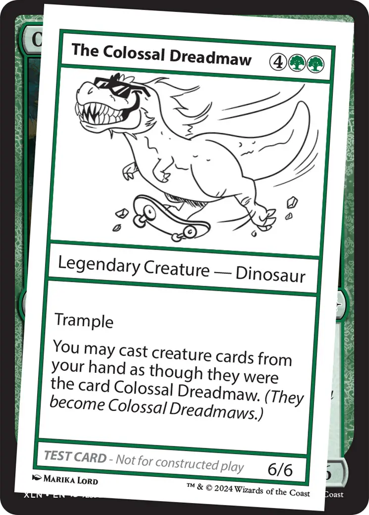 The Colossal Dreadmaw [Mystery Booster 2 Playtest Cards] 1