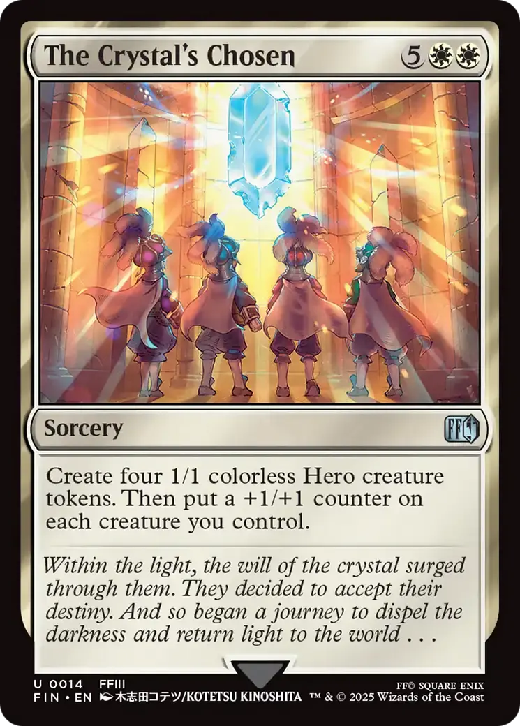 The Crystal's Chosen [Final Fantasy] 1