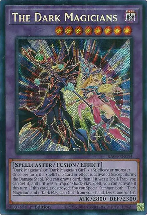 The Dark Magicians [Ra04-En054] Secret Rare 1