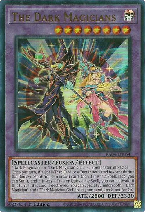 The Dark Magicians [Ra04-En054] Ultra Rare 1
