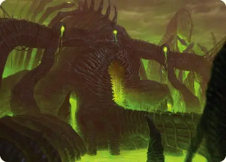 The Dross Pits Art Card [Phyrexia: All Will Be One Art Series] 1