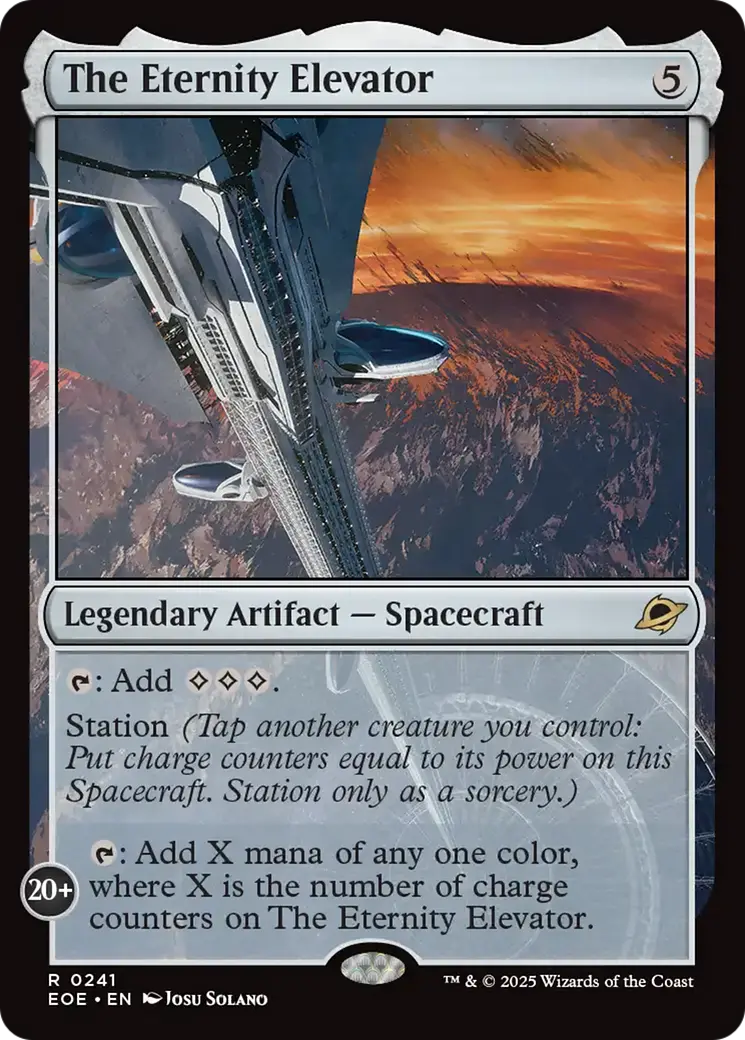 The Eternity Elevator [Edge Of Eternities] 1
