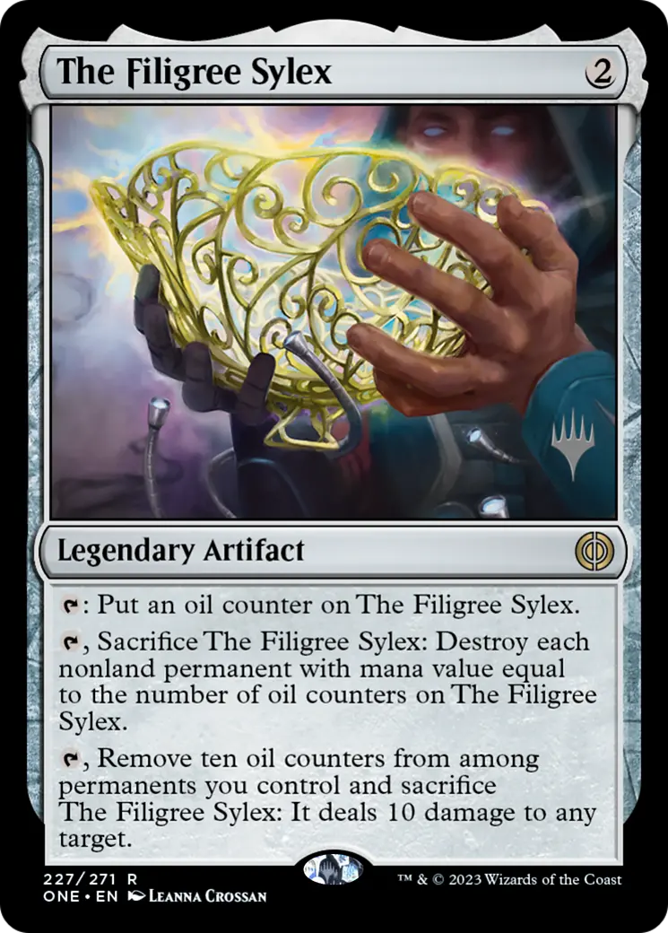 The Filigree Sylex (Promo Pack) [Phyrexia: All Will Be One Promos] 1