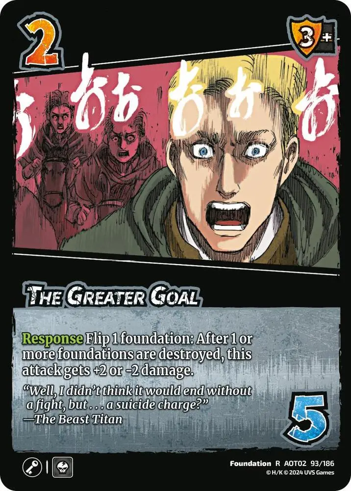 The Greater Goal - Attack On Titan: Origins Of Power (Aot02) 1