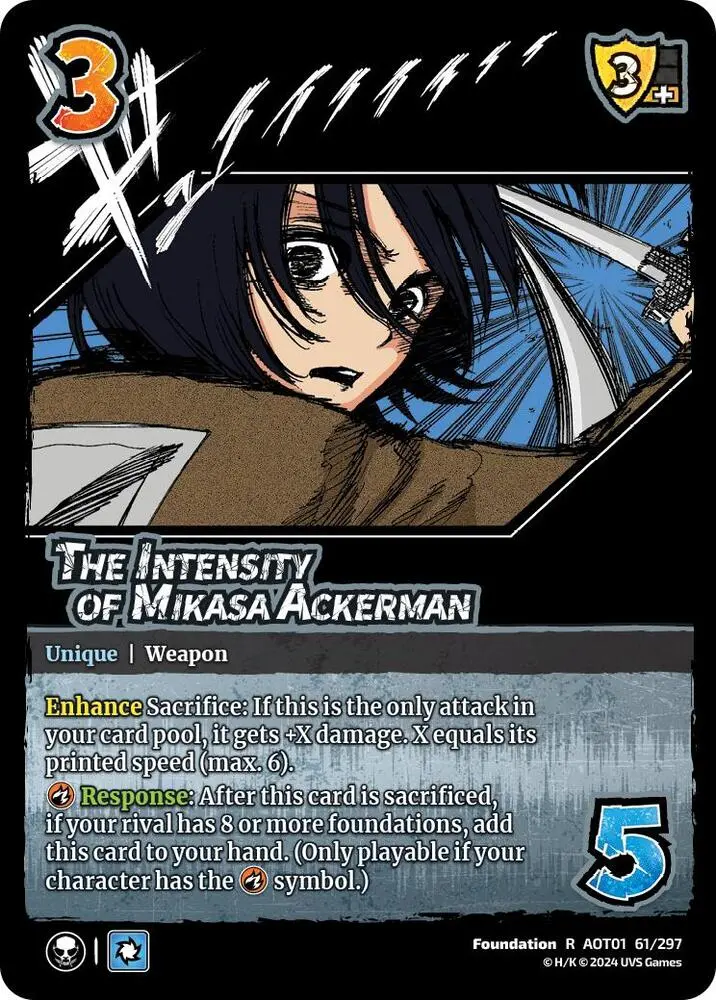 The Intensity Of Mikasa Ackerman - Attack On Titan: Battle For Humanity (Aot1) 1