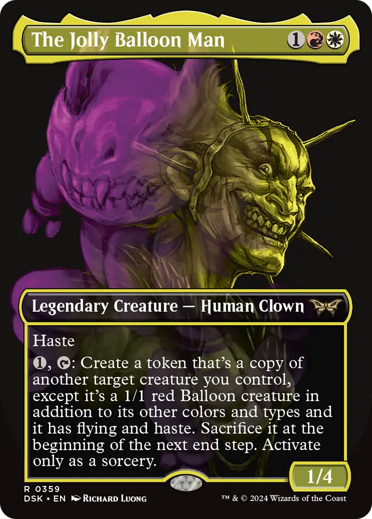 The Jolly Balloon Man (Showcase) [Duskmourn: House Of Horror] 1