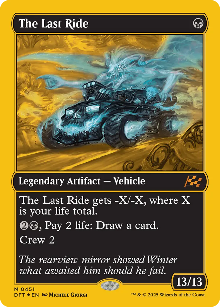 The Last Ride (First-Place Foil) [Aetherdrift] 1