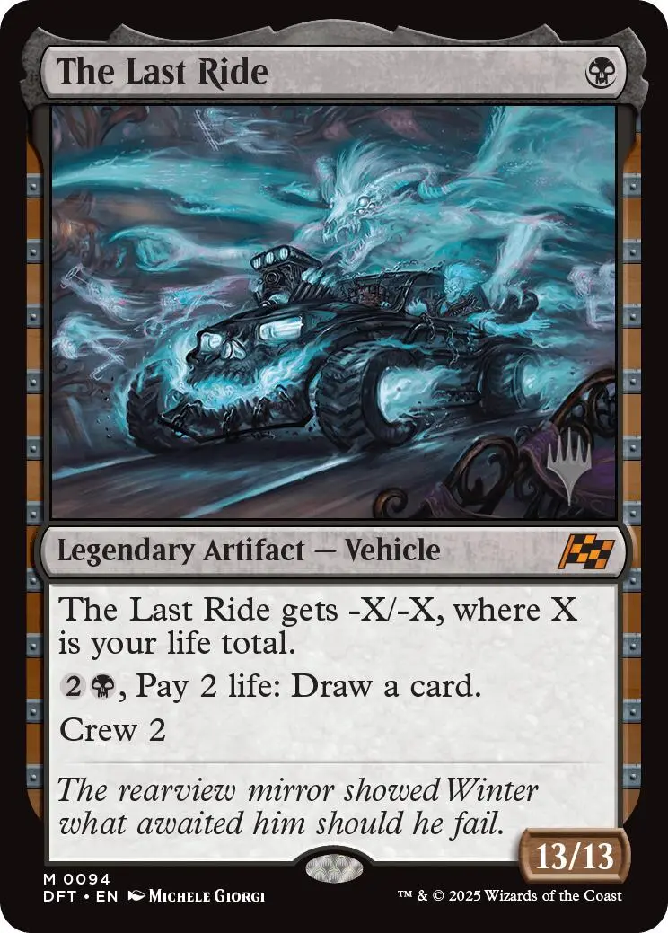 The Last Ride (Promo Pack) [Aetherdrift Promos] 1