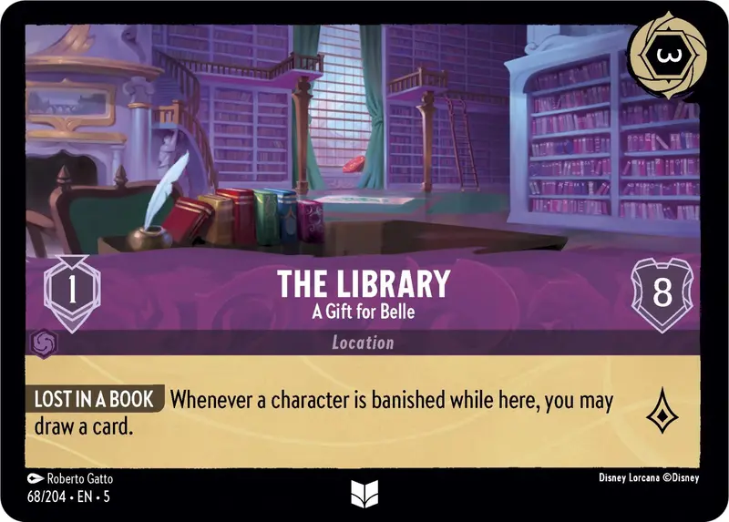 The Library - A Gift For Belle (68/204) [Shimmering Skies] 1