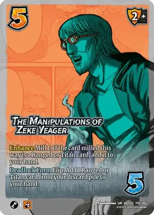 The Manipulations Of Zeke Yeager 1