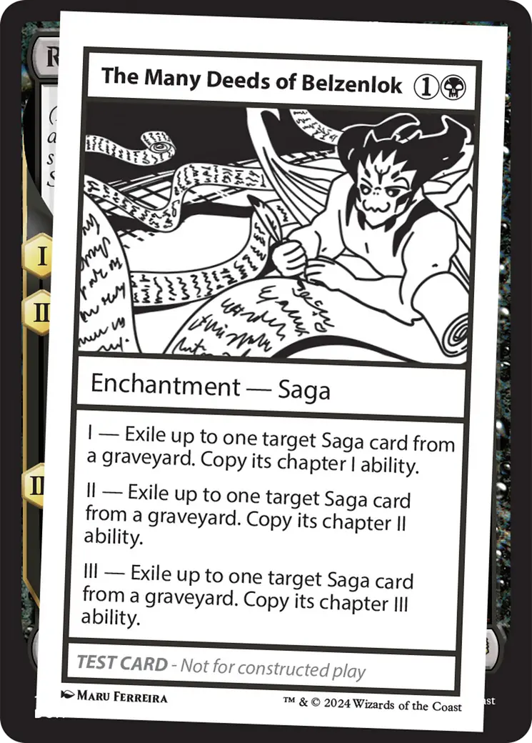 The Many Deeds Of Belzenlok [Mystery Booster 2 Playtest Cards] 1