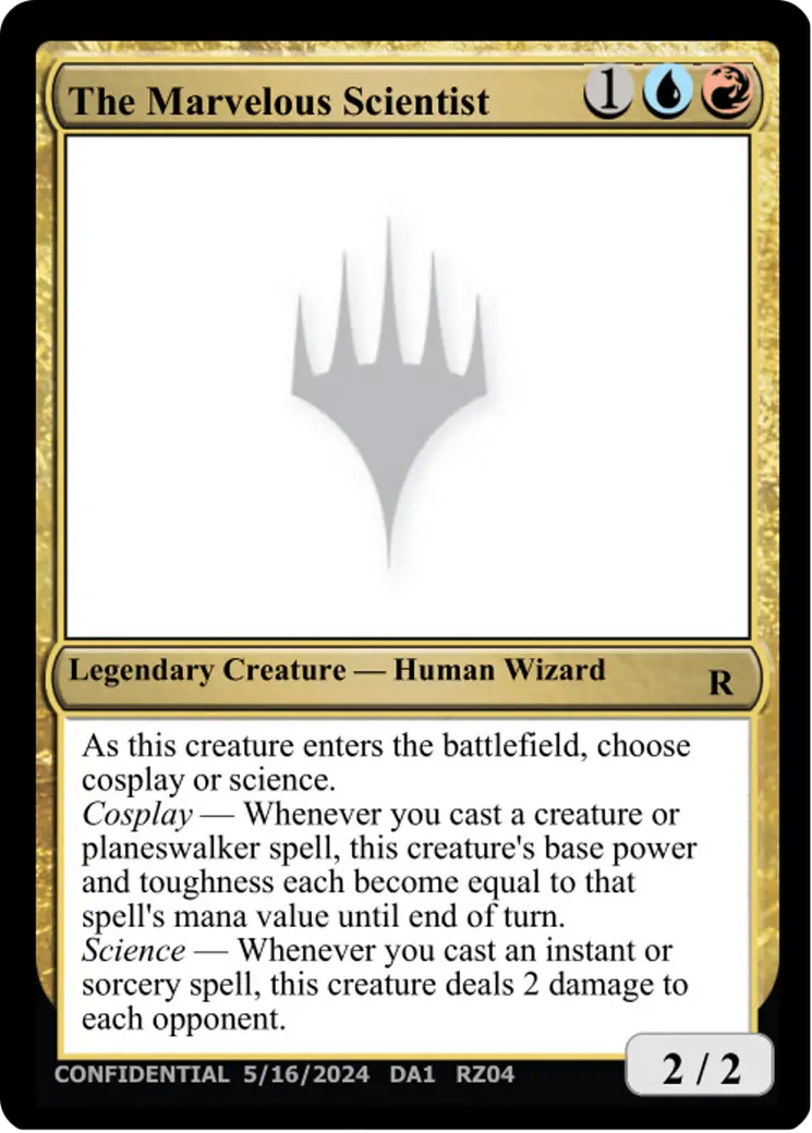 The Marvelous Scientist [Unknown Event] 1