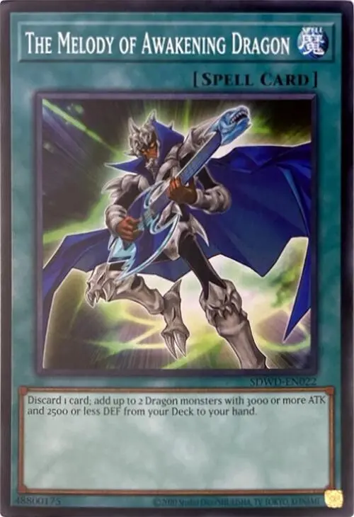 The Melody Of Awakening Dragon (Unlimited Misprint) [Sdwd-En022] Common 1