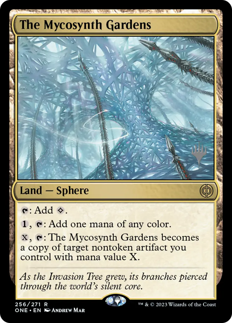 The Mycosynth Gardens (Promo Pack) [Phyrexia: All Will Be One Promos] 1