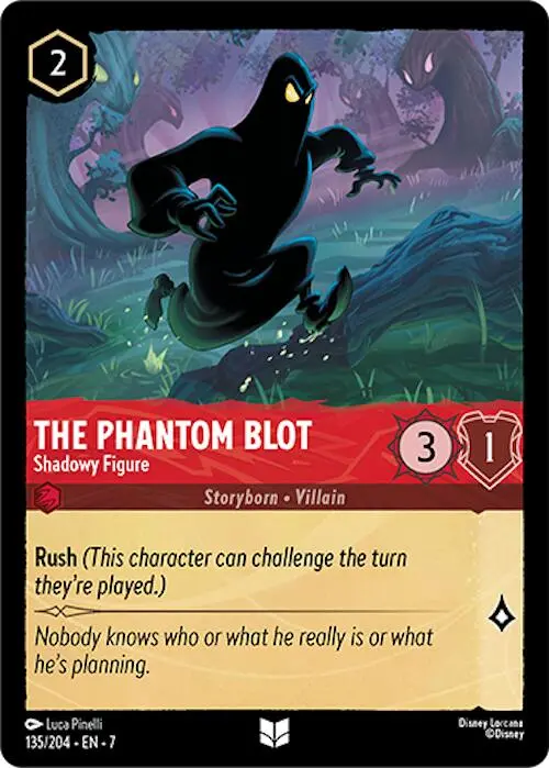 The Phantom Blot - Shadowy Figure (135/204) [Archazia's Island] 1