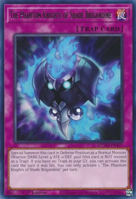 The Phantom Knights Of Shade Brigandine [Mztm-En107] Rare 1