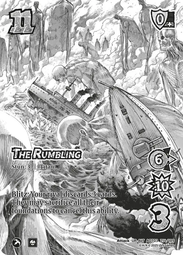 The Rumbling (Alternate Art) 1
