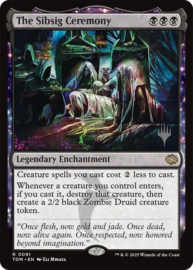 The Sibsig Ceremony (Promo Pack) [Tarkir: Dragonstorm Promos] 1