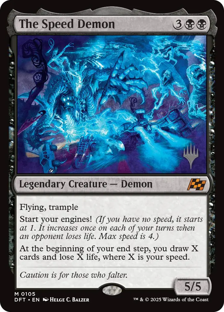 The Speed Demon (Promo Pack) [Aetherdrift Promos] 1