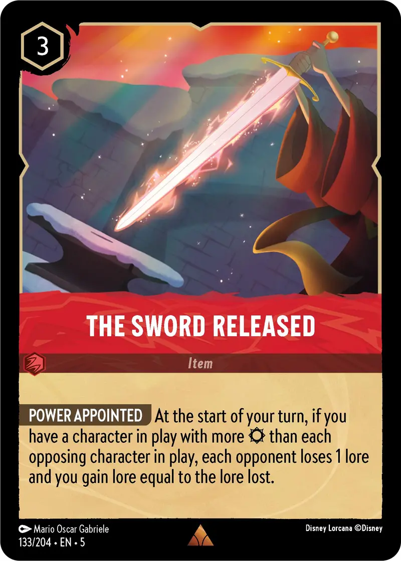 The Sword Released (133/204) [Shimmering Skies] 1