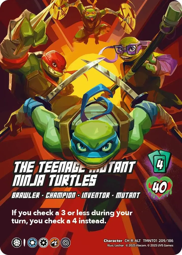 The Teenage Mutant Ninja Turtles (Alternate Art) (209) - Teenage Mutant Ninja Turtles (Tmnt) 1