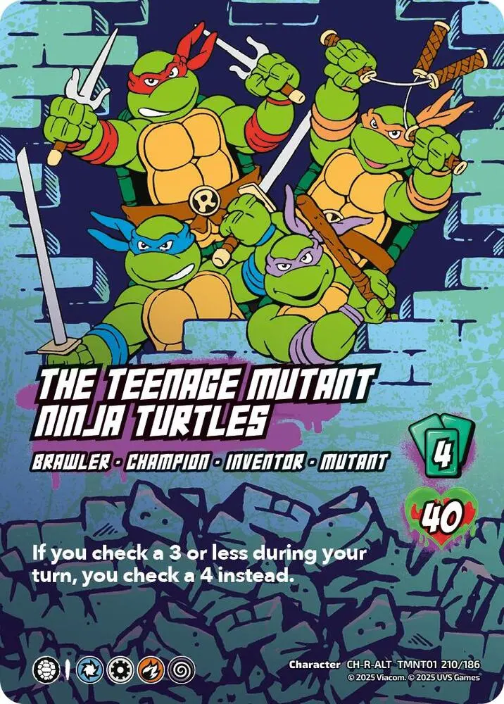 The Teenage Mutant Ninja Turtles (Alternate Art) (210) - Teenage Mutant Ninja Turtles (Tmnt) 1