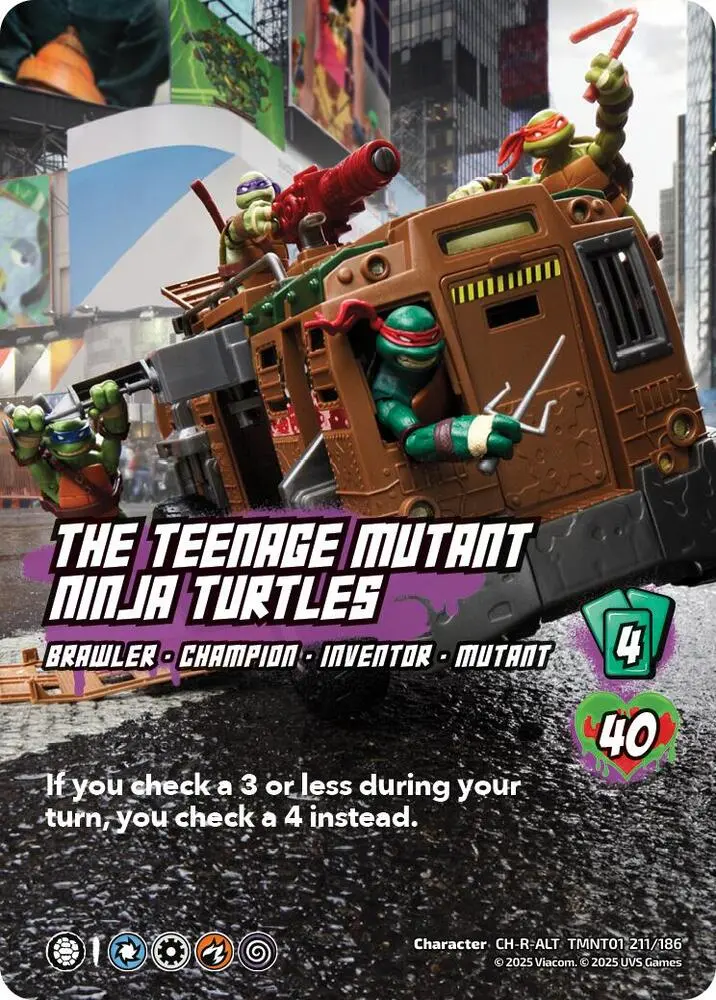 The Teenage Mutant Ninja Turtles (Alternate Art) (211) - Teenage Mutant Ninja Turtles (Tmnt) 1