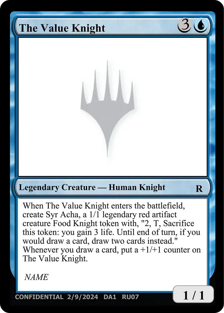 The Value Knight [Unknown Event] 1