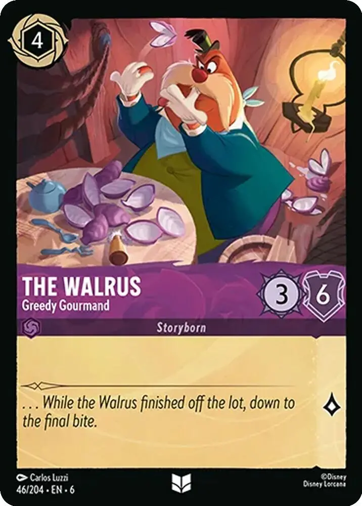 The Walrus - Greedy Gourmand (46/204) [Azurite Sea] 1