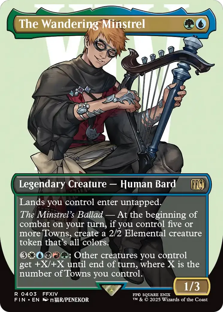 The Wandering Minstrel (Borderless) [Final Fantasy] 1
