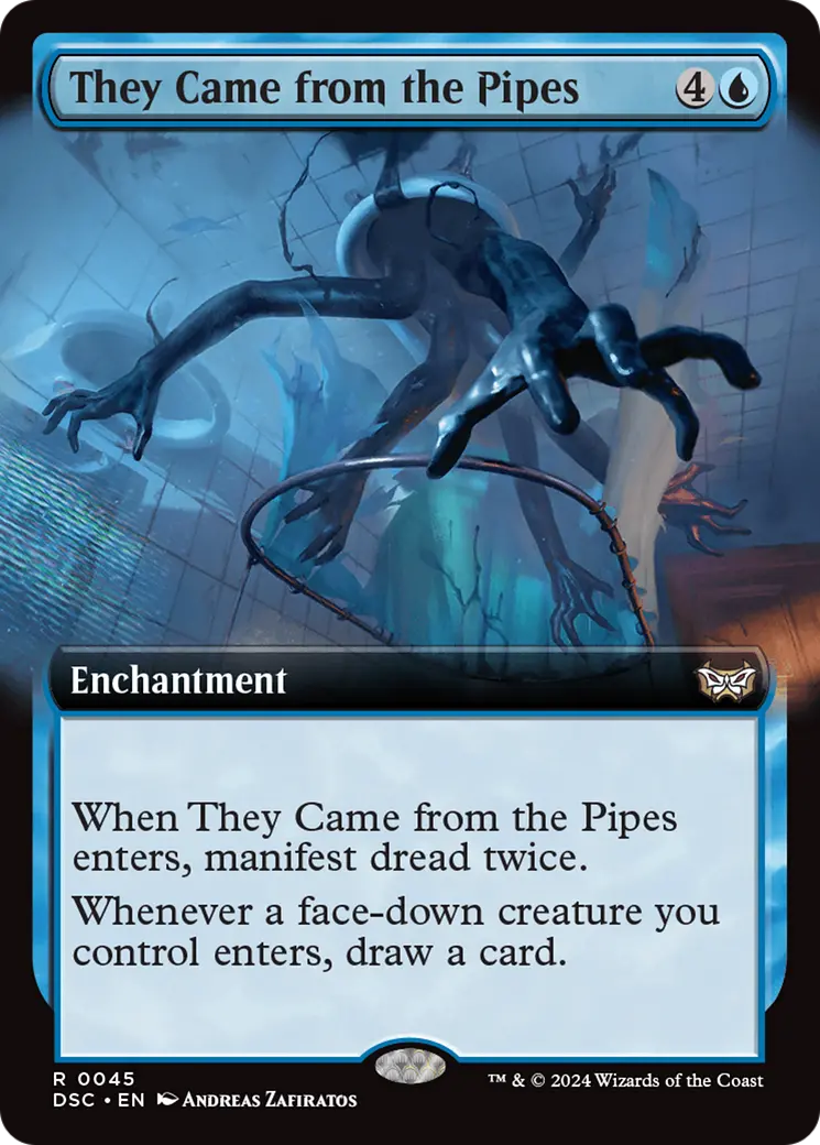 They Came From The Pipes (Extended Art) [Duskmourn: House Of Horror Commander] 1