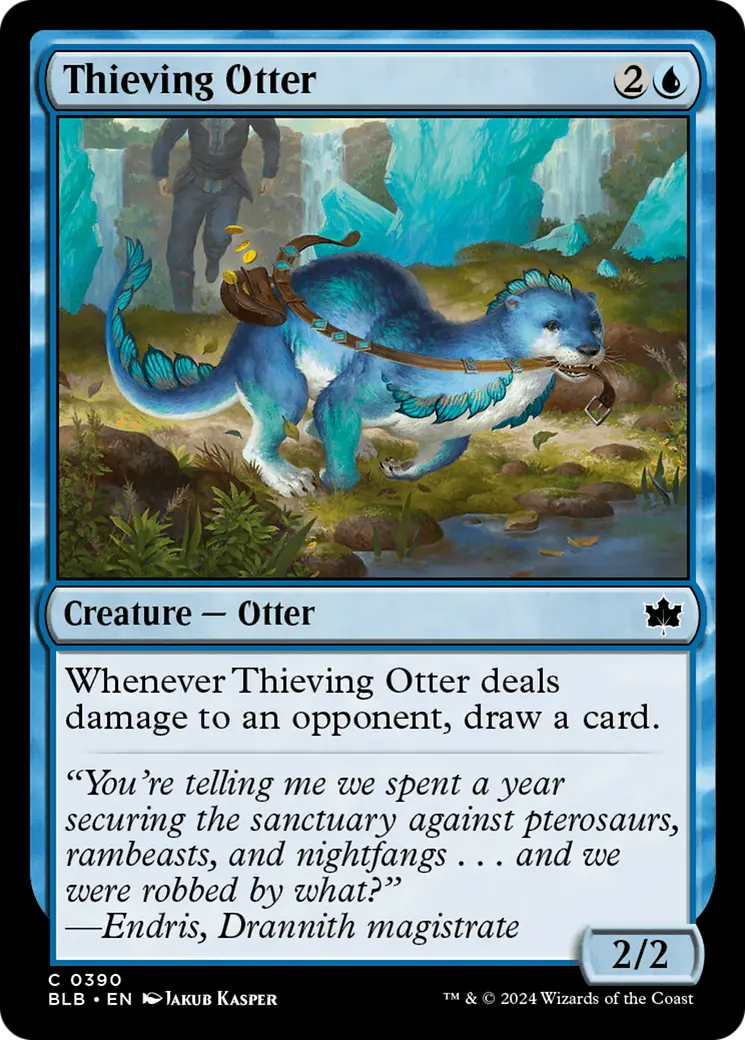 Thieving Otter [Bloomburrow] 1