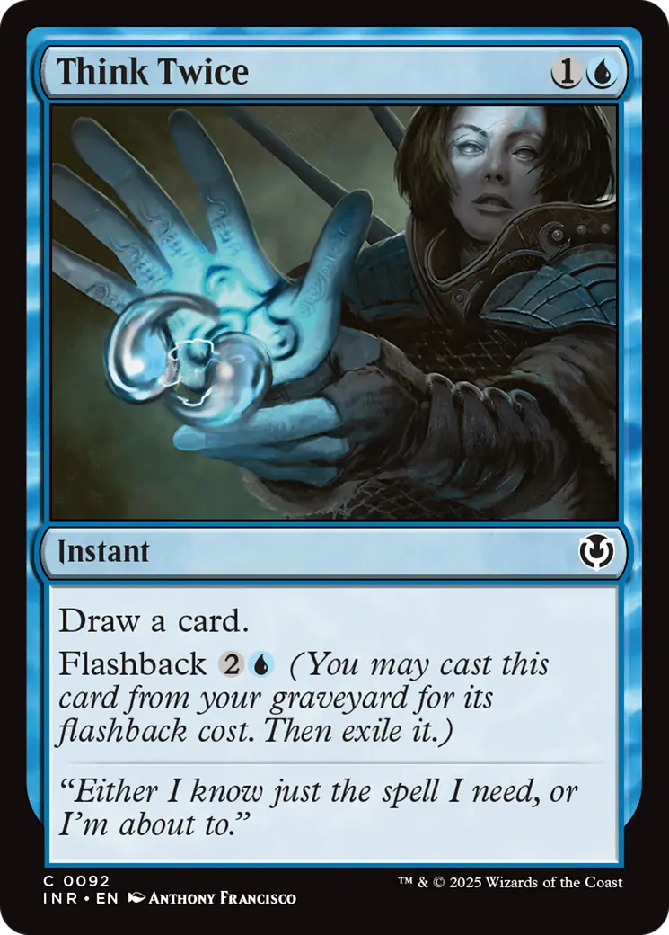 Think Twice [Innistrad Remastered] 1